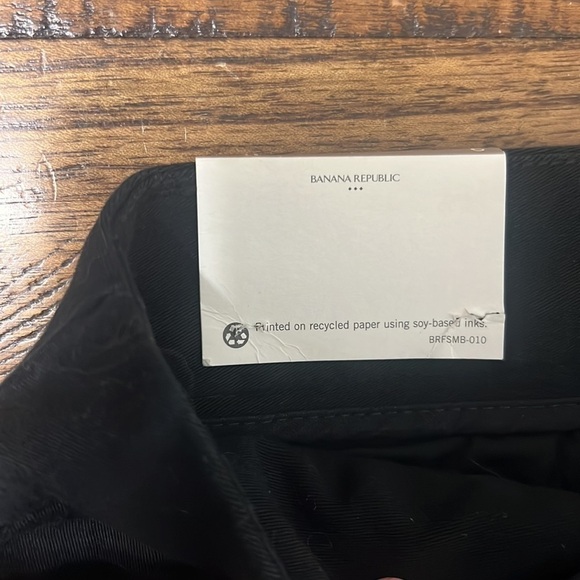 Banana Republic Factory Shorts Black 7” inseam with pockets NWT Sz 6 - Picture 6 of 13